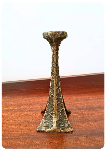 Michael Harjes Brutalist Vintage Candle Holder