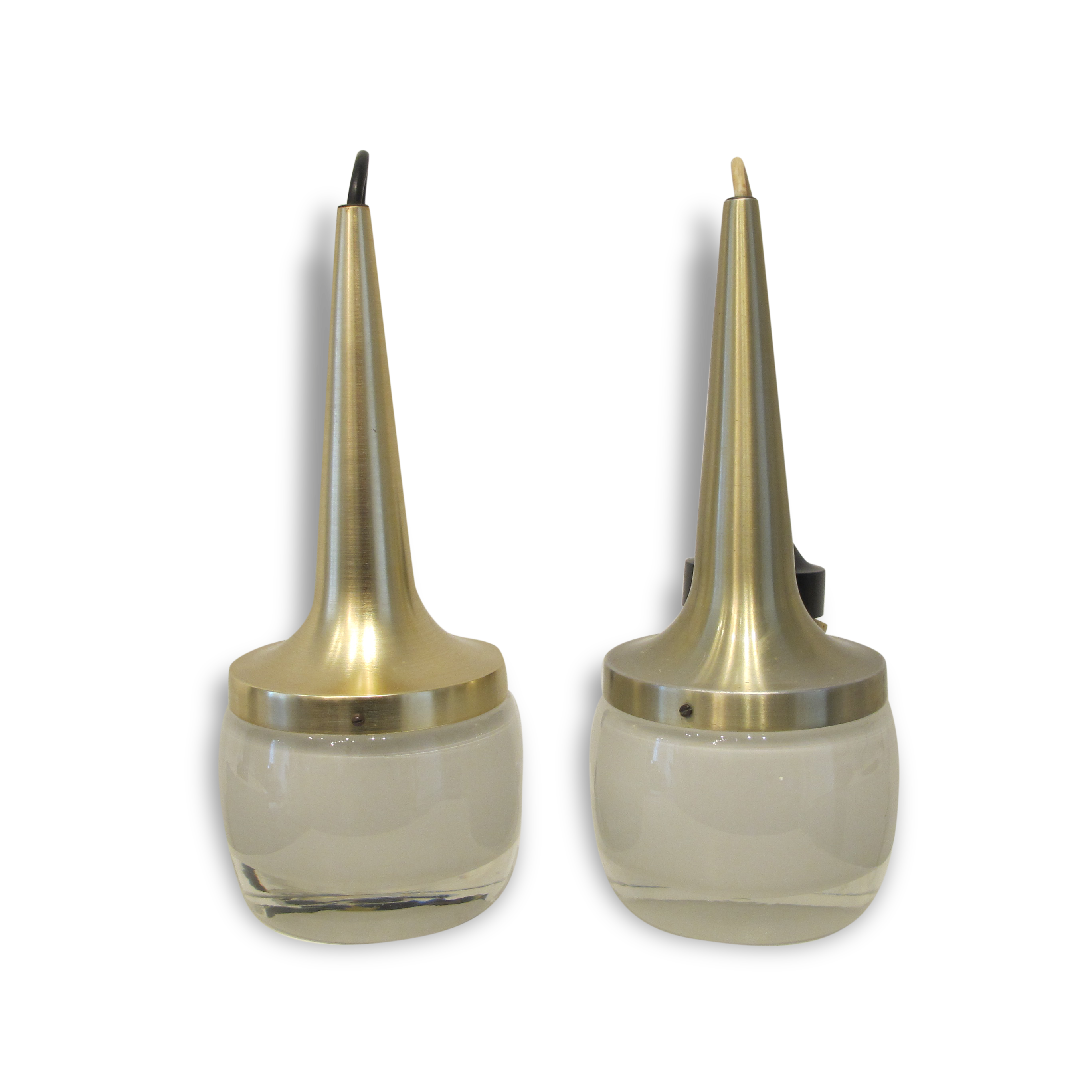 Pair of Suspension lights Staff - 1970