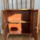 Vintage bamboo and rattan shelf/bookcase