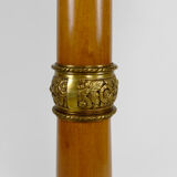 Art Nouveau cherry floor lamp by Paul Follot, circa 1920