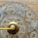 Vintage glass lampshade pendant lamp