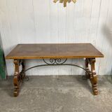 Spanish Basque oak table