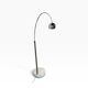 Vintage chrome arc lamp with marble base KARE