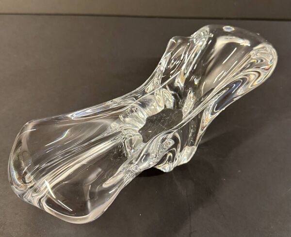 Vide-poche / cendrier en cristal – Baccarat, modèle Avila