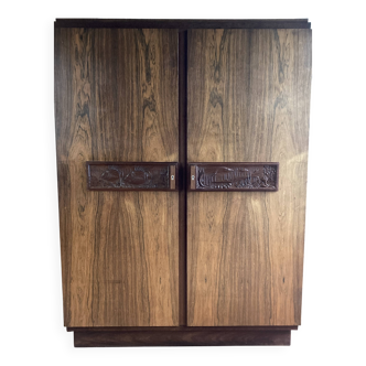 Art Deco wardrobe attributed to Auguste Vallin