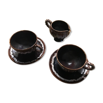 Tea set vallauris - year 1950