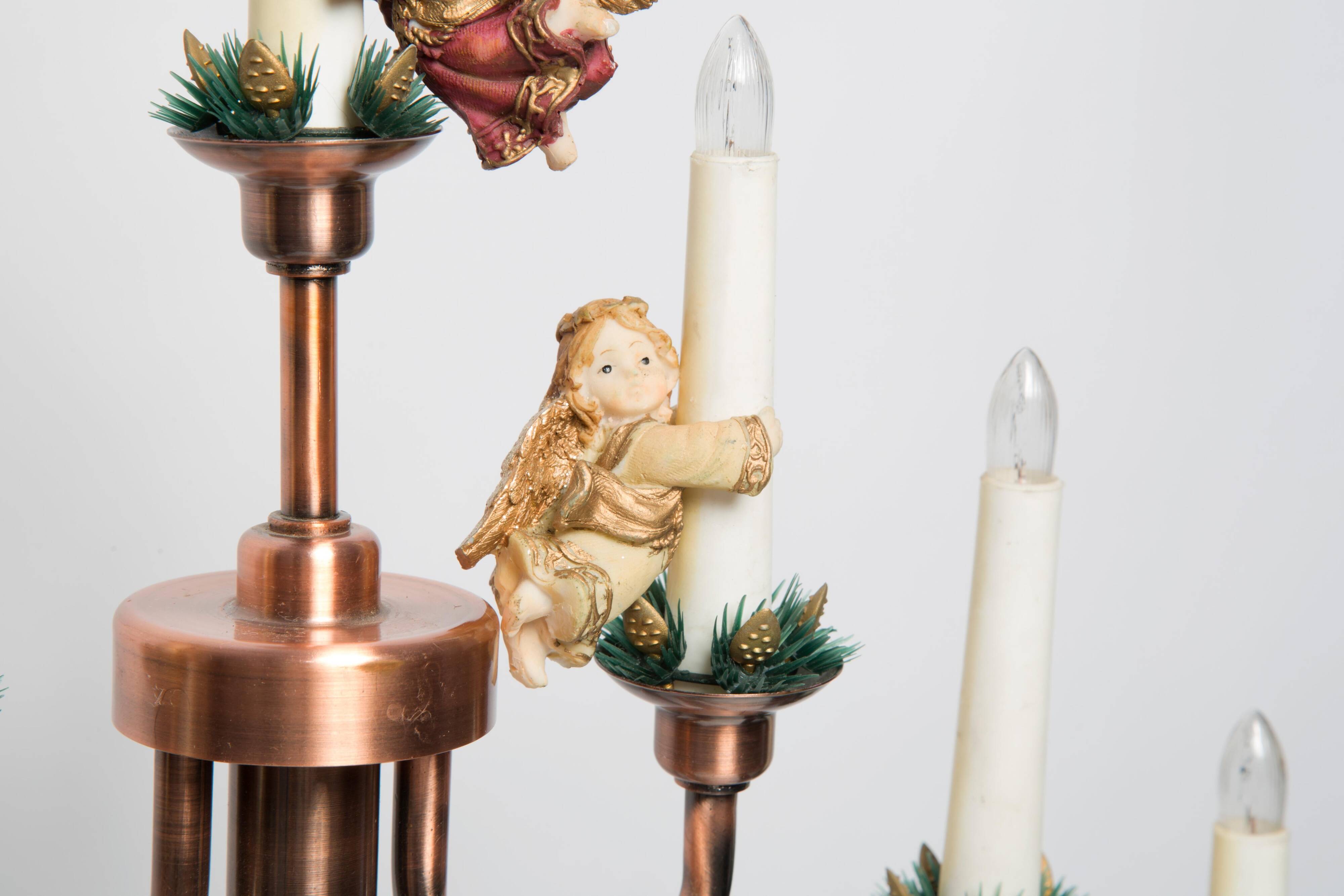 Lampe de table Mid Century White Angels