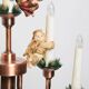 Lampe de table Mid Century White Angels