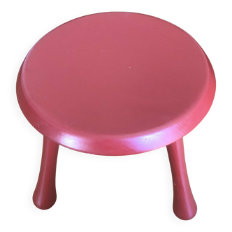 Tabouret rouge Ingvar Kamprad Habitat