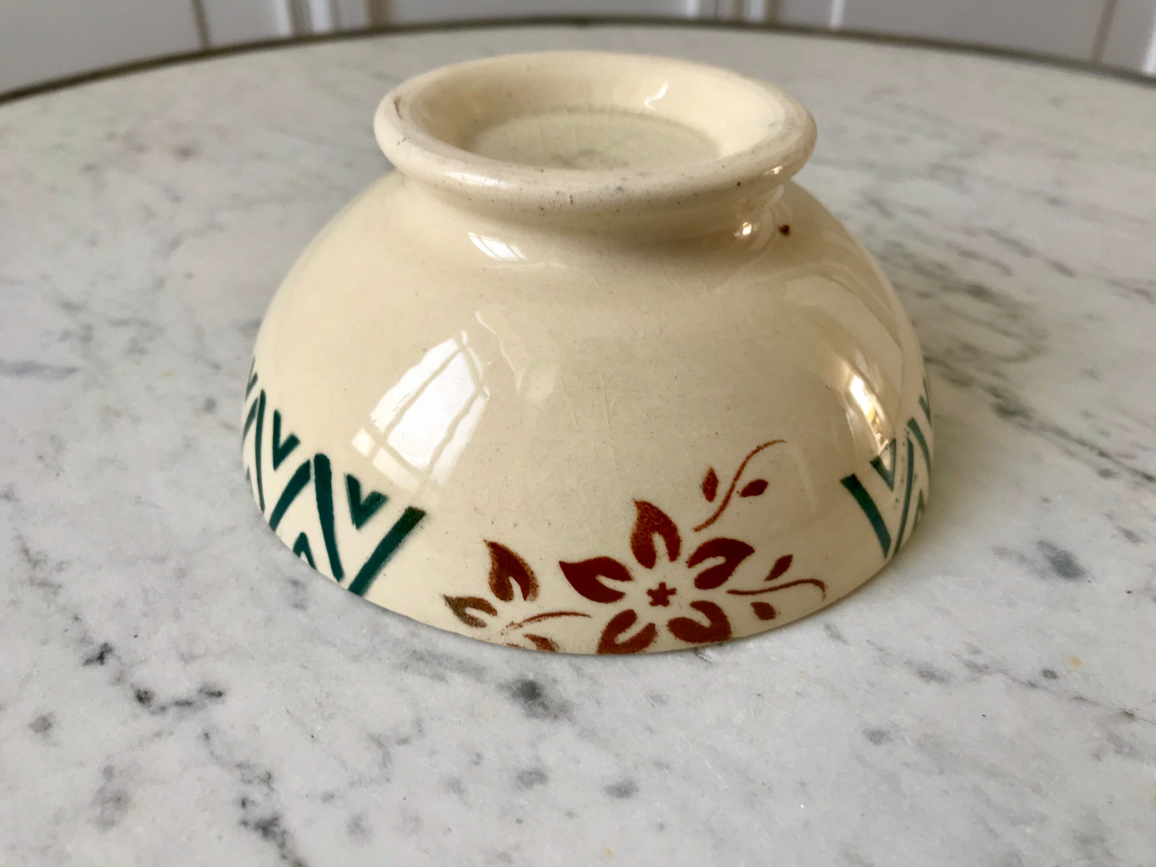 earthenware bowl in Iron Earth early twentieth century