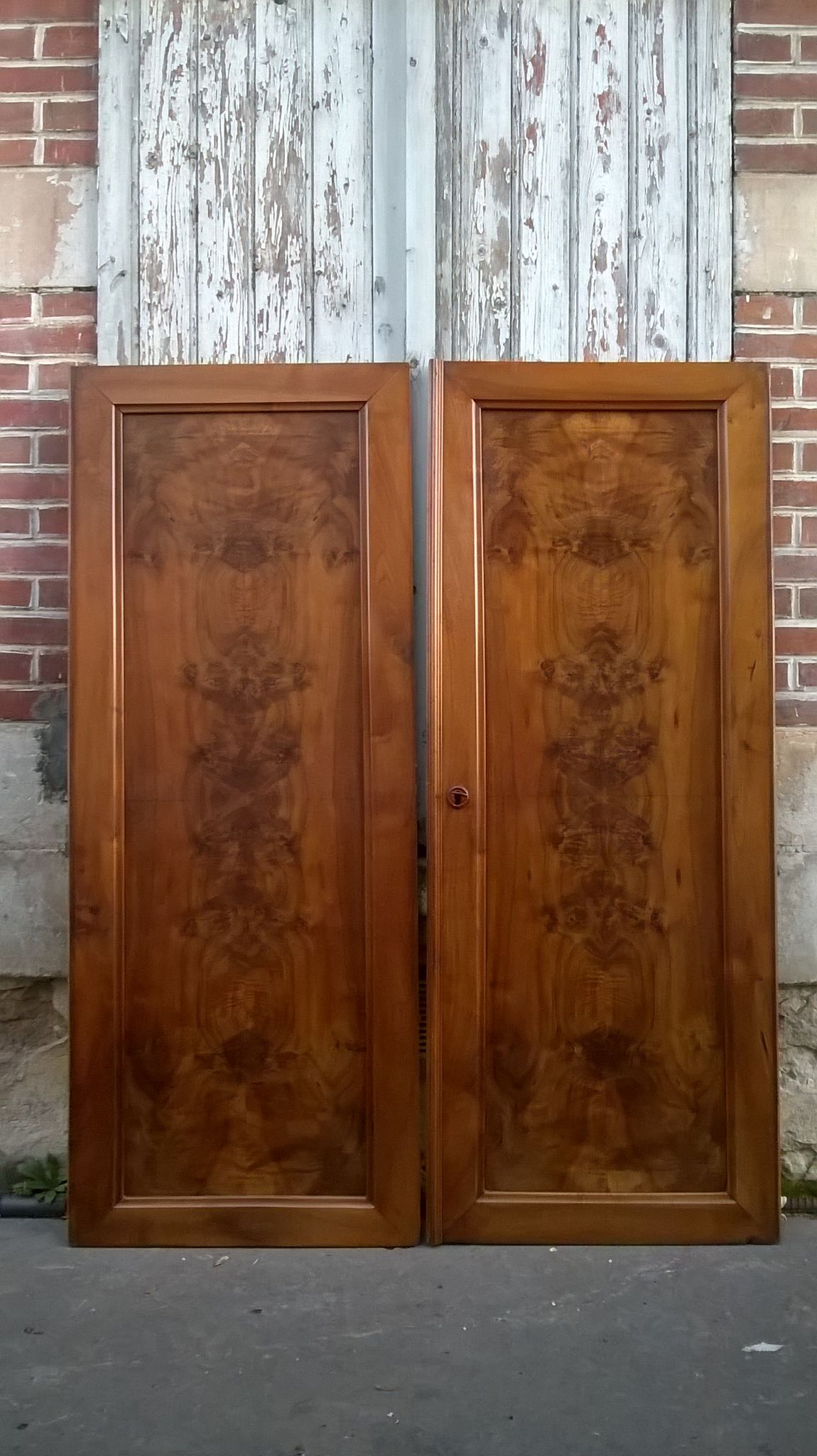 Old pair of wardrobe doors