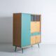 Secretary desk with plenty of storage, completely refurbished, circa 1960