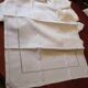 service de table 2 nappes + 11 serviettes mono GC en métis