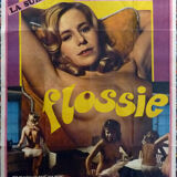 Old erotic movie poster "Flossie"