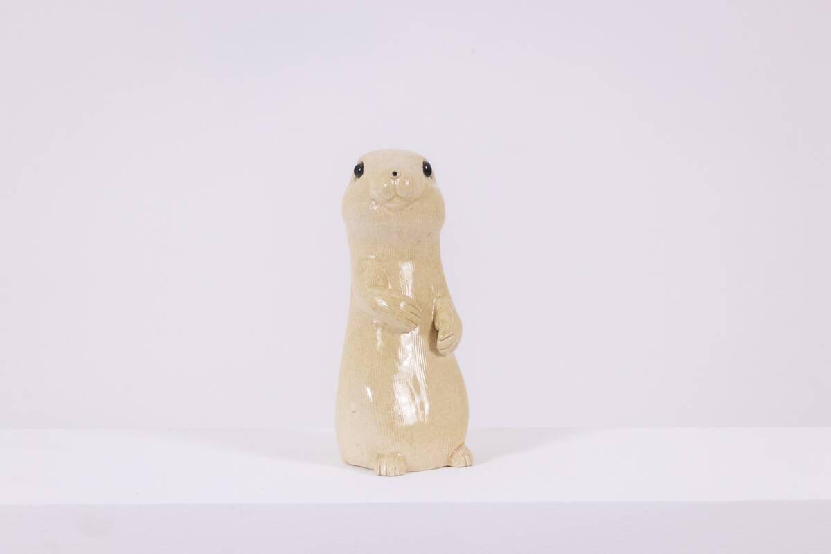 Valerie Courtet. Prairie dog. Contemporary work.