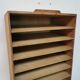 Range document vintage classeur trieur