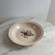 Presentation plate Sarreguemines and Digoin hand-painted