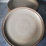 Stoneware plates set of 8