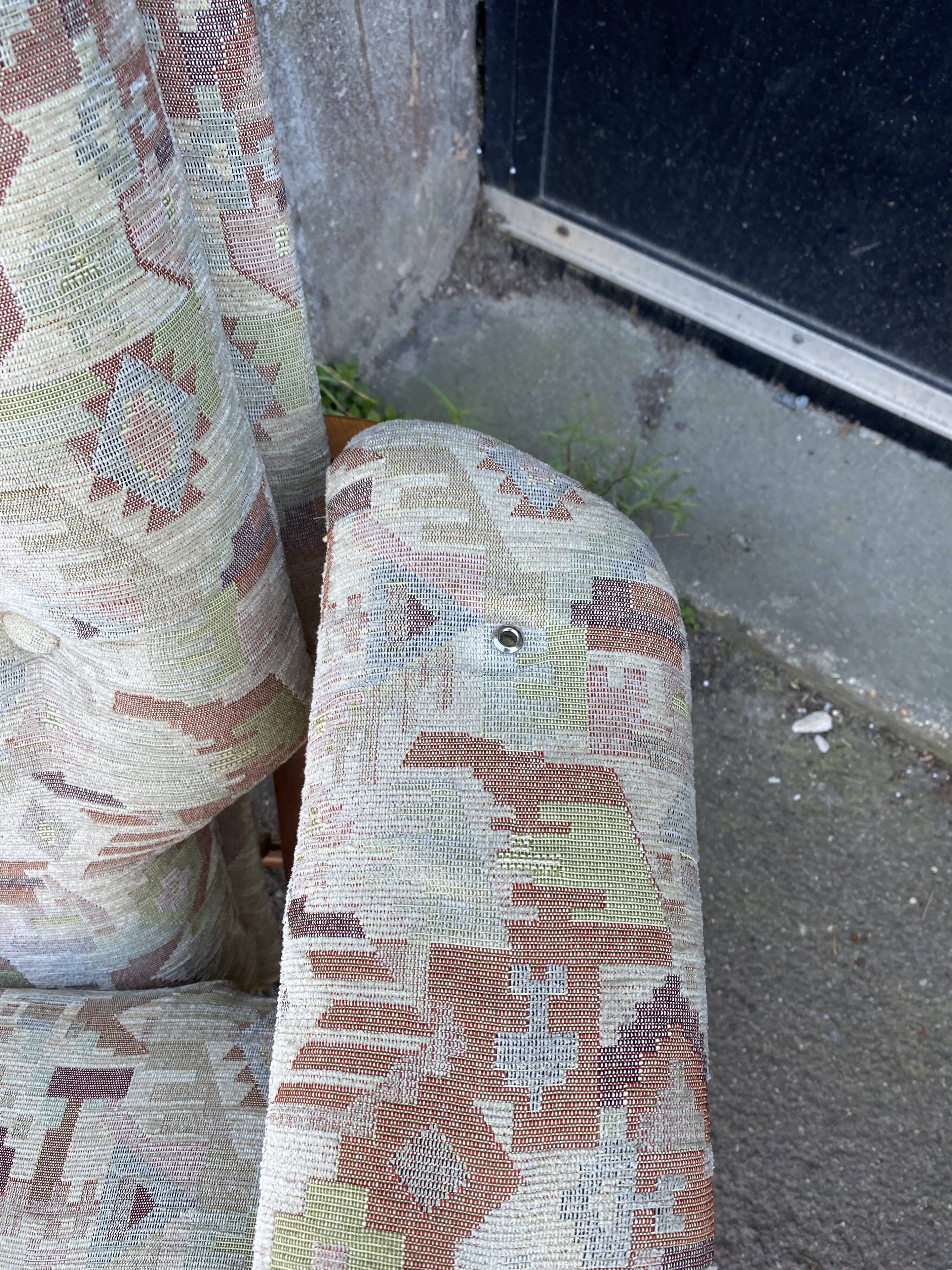 Pair of Polyconfort armchairs