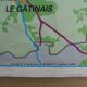 School map Ile de France vintage MDI