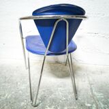 Vintage leather chair by Effezeta