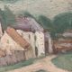 Signed landscape painting
