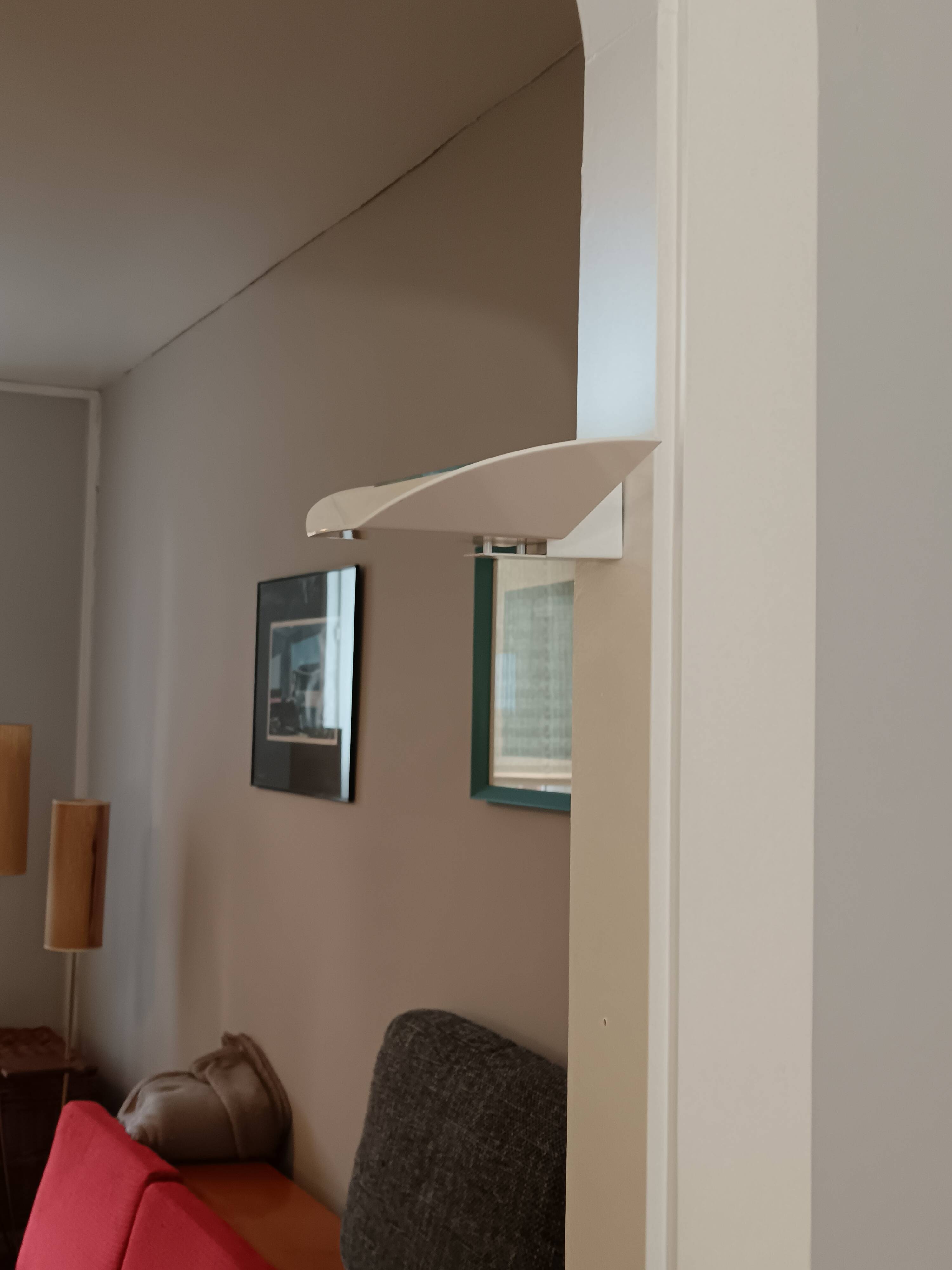 Space age wall lights, 1980, set of 2