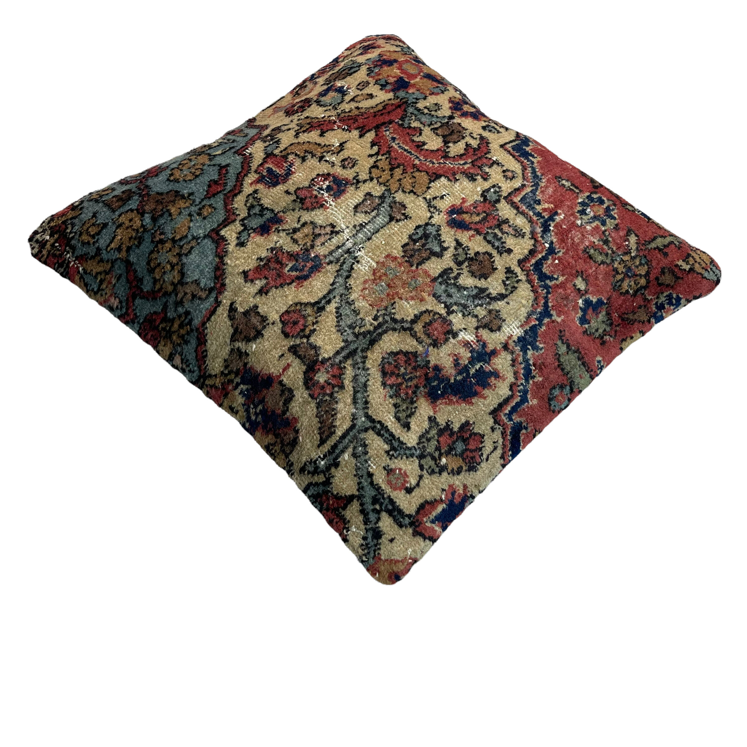 Vintage turkish rug cushion cover 45 x 45 cm