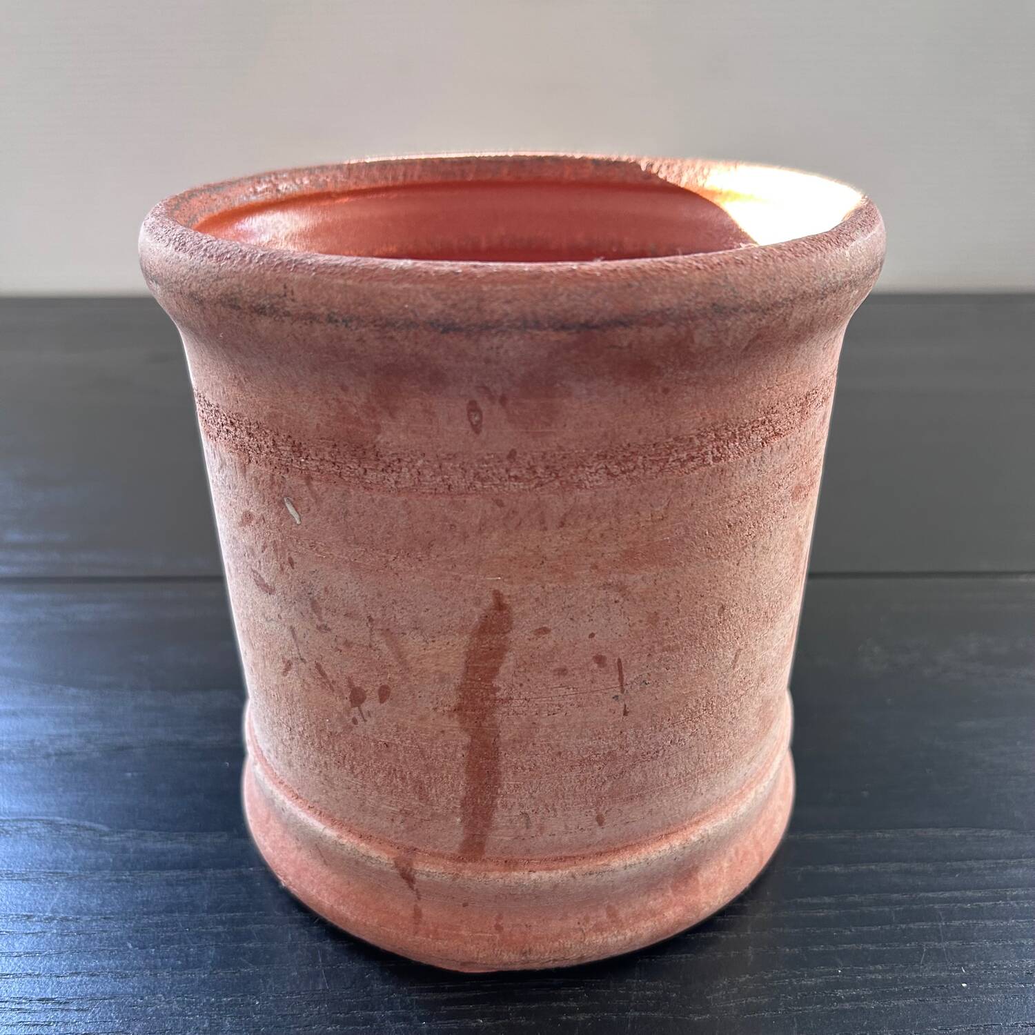 Terracotta flowerpot