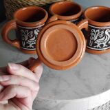 Terracotta cups