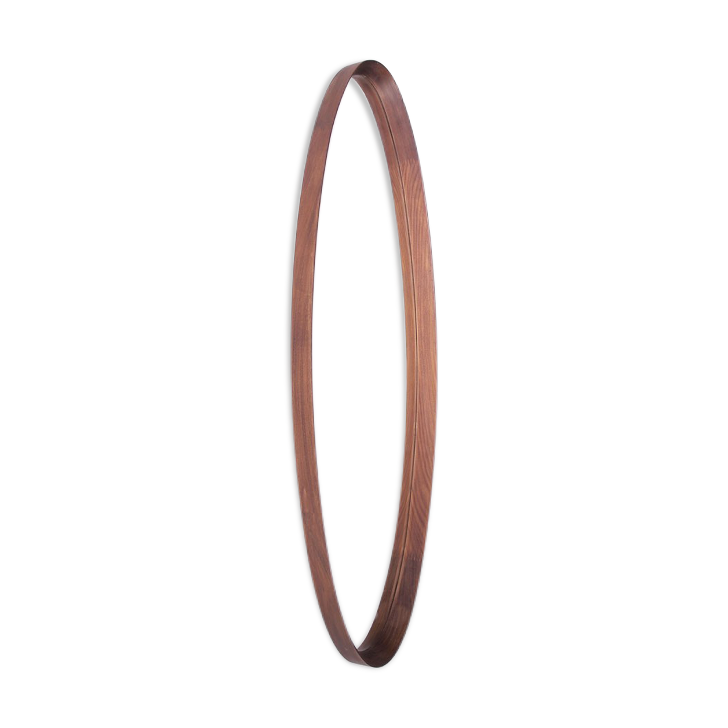 Scandinavian vintage oval mirror