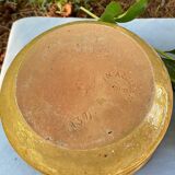 Old glazed terracotta vegetable