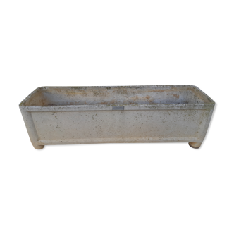 CHANAL Paris Old rectangular planter in fibro cement