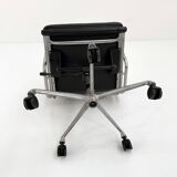 Soft Pad EA217 leather office chair by C. & R. Eames for ICF, 1970