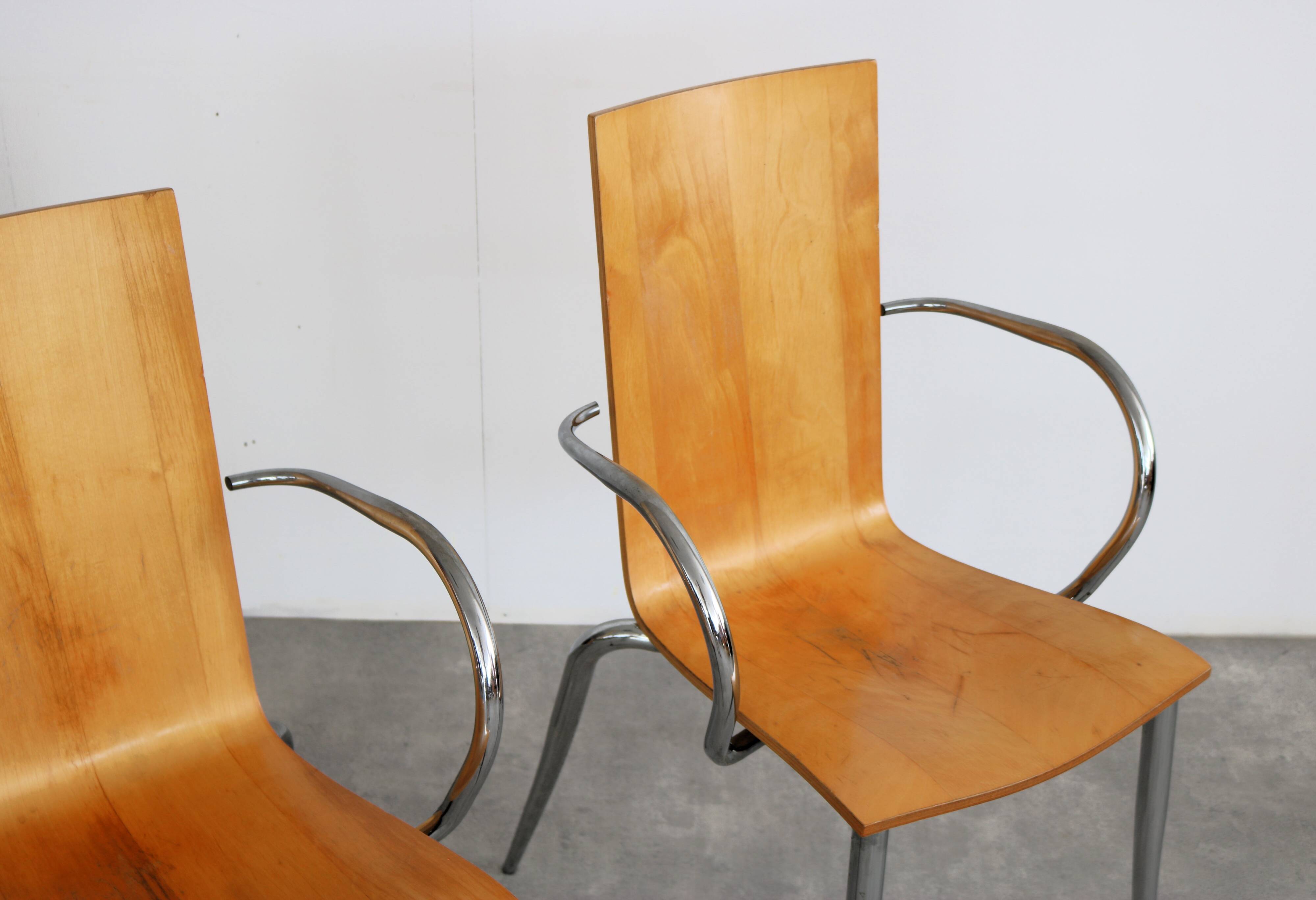 3 chaises vintage | Philippe Starck | Olly Tango