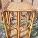 Small rattan side table
