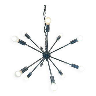 Lustre Sputnik design Space Age années 70