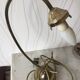 Bronze bedside lamp