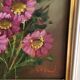 Peinture bouquet de fleurs signée
