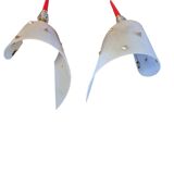 Paire d'appliques 1950