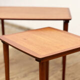 Set of Danish Mid Century Teak NestingTables, Coffee or  Sofa tables, Denkmark1950s