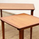 Set of Danish Mid Century Teak NestingTables, Coffee or  Sofa tables, Denkmark1950s