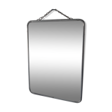 Barber's mirror with chainette - 25x19cm