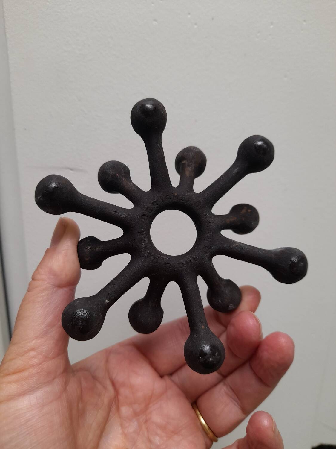 3 Spider candle holders by Jens Quistgaard dansk