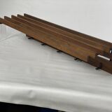 Vintage scandinavian teak coat rack, 1960s