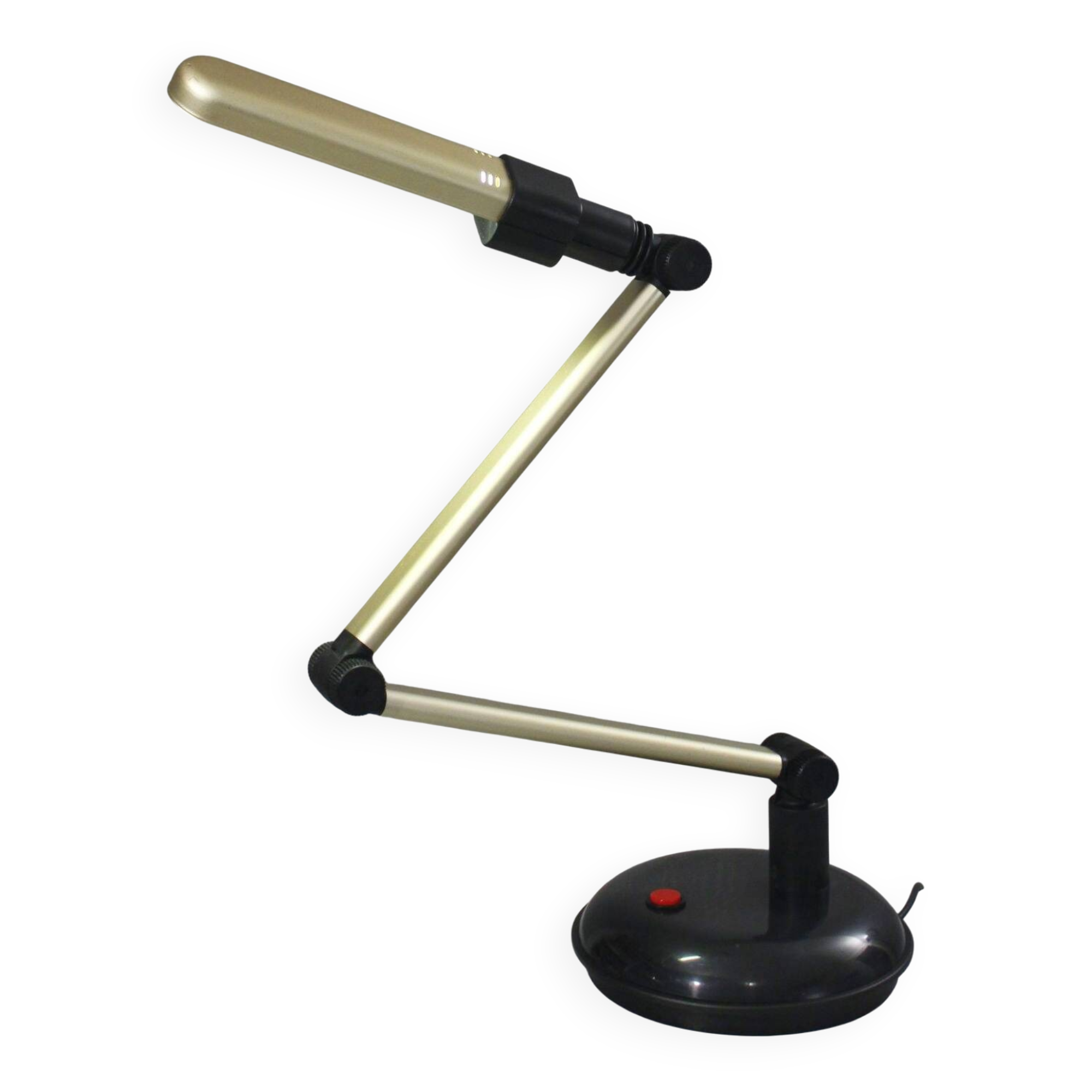 Fulvio BATTAGLIA & Mazda articulated lamp "Bur'o" post-modern design 1980s