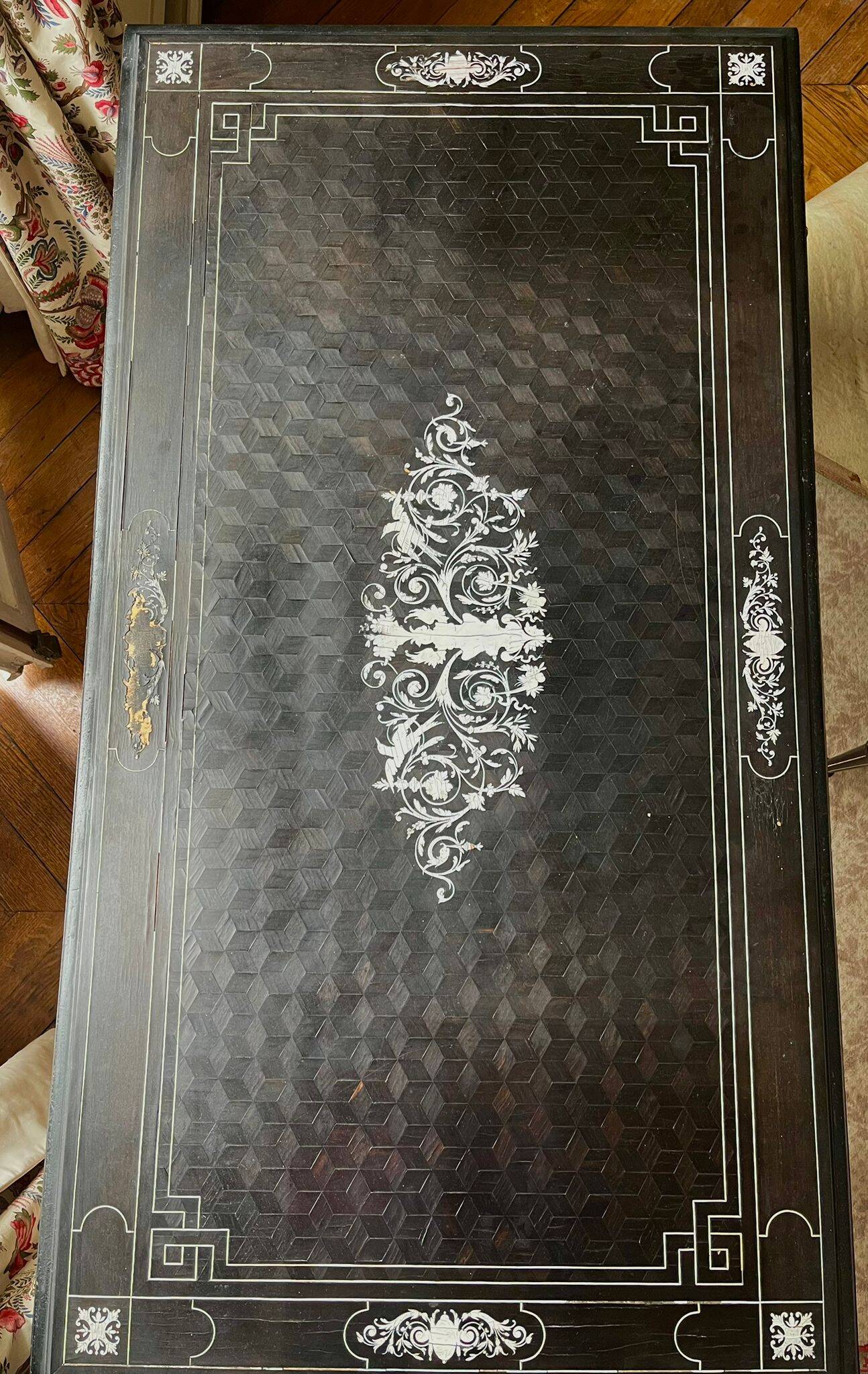 Bureau Napoleon III et chaise