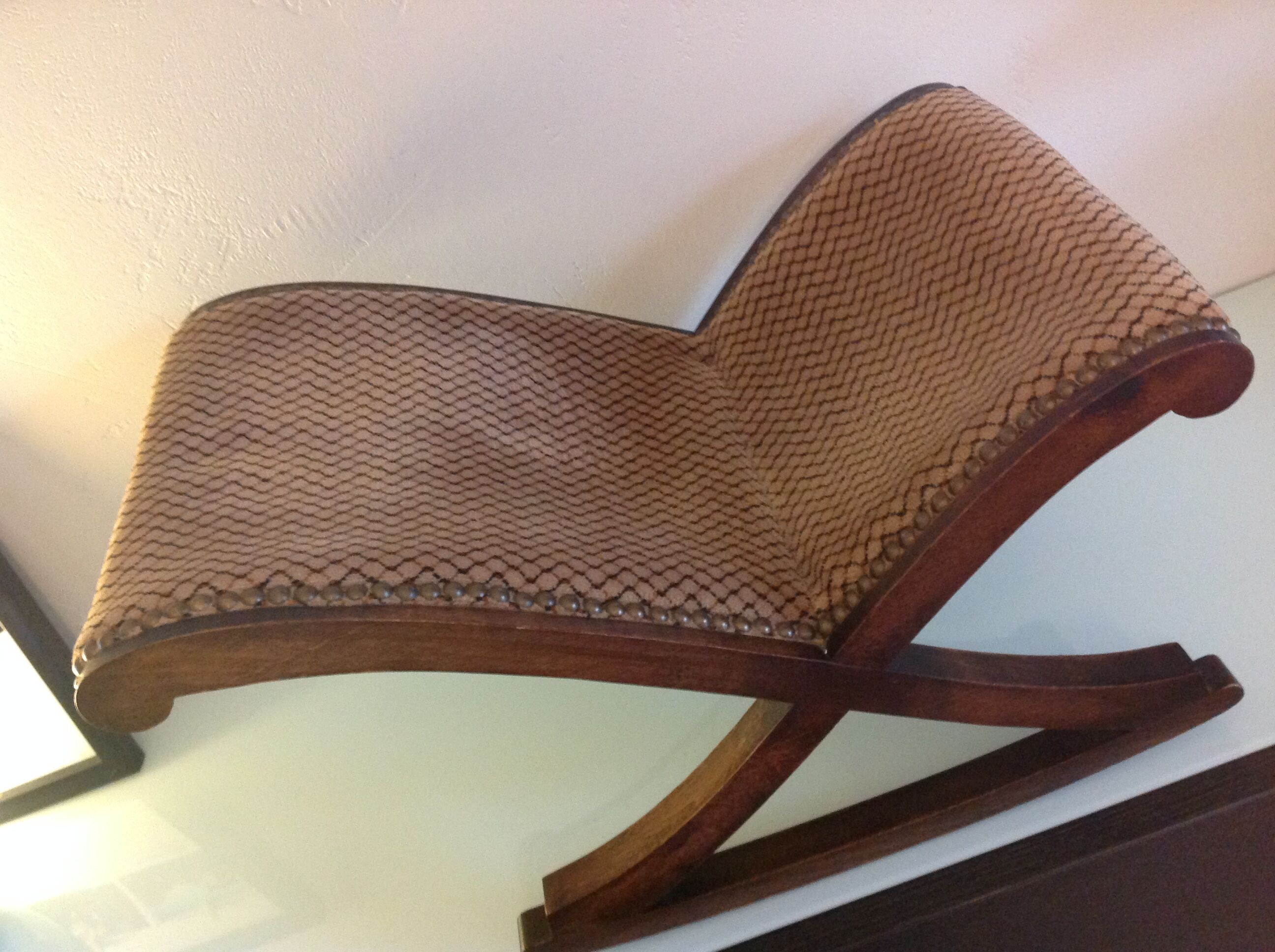 Foot rest flâneuse vintage 50s