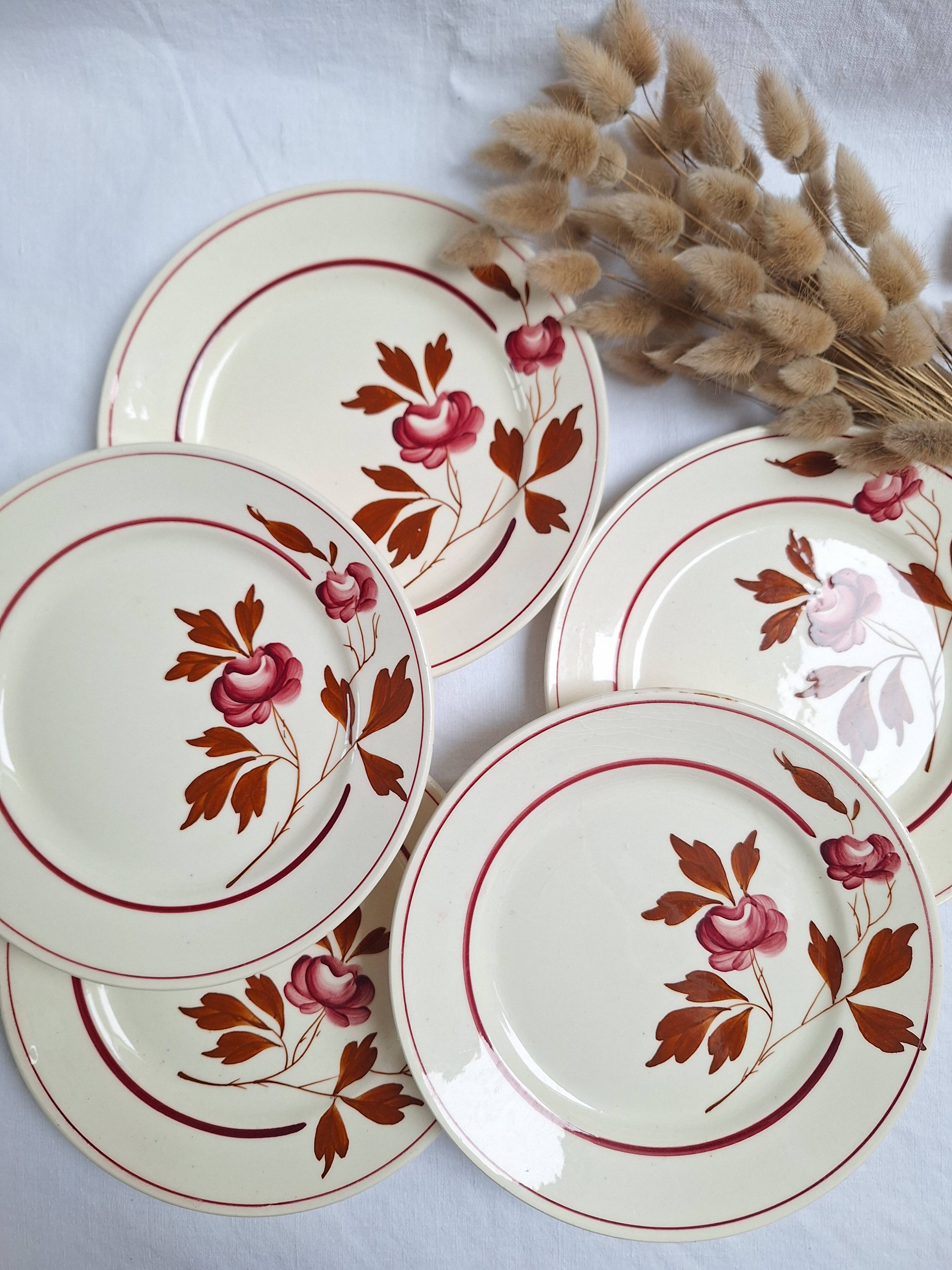 Luneville dessert plates