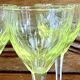 Service de 5 verres à vin aperitif en ouraline